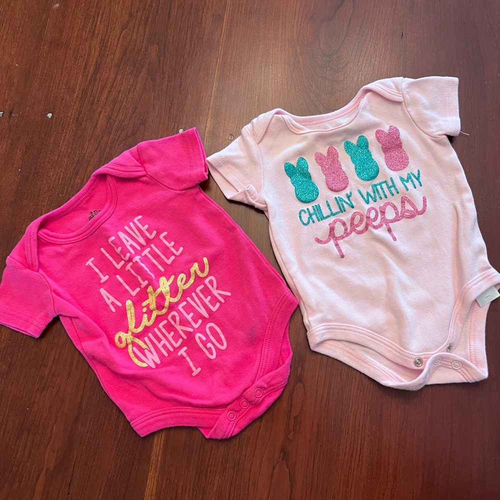 Glitter Onesies